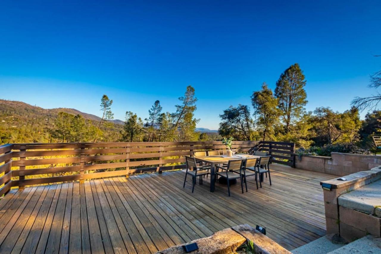 Sierra Vista Lookout Lodge With Creek, Waterfall And Waterholes, Minutes From Bass Lake And Yosemite South Gate North Fork Eksteriør bilde