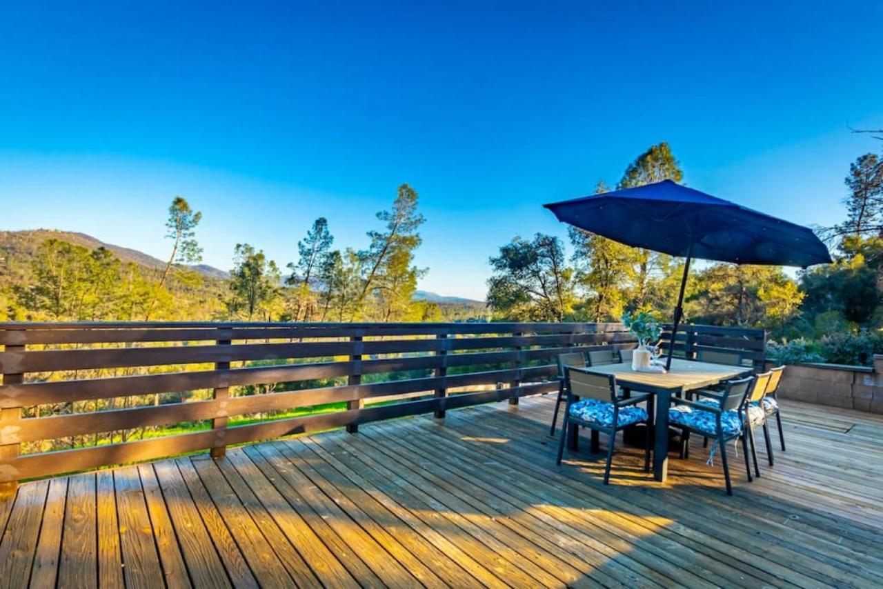 Sierra Vista Lookout Lodge With Creek, Waterfall And Waterholes, Minutes From Bass Lake And Yosemite South Gate North Fork Eksteriør bilde