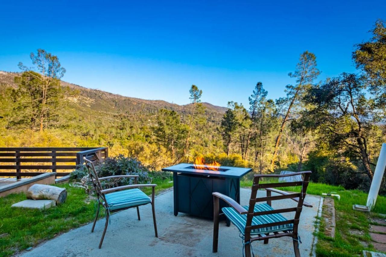 Sierra Vista Lookout Lodge With Creek, Waterfall And Waterholes, Minutes From Bass Lake And Yosemite South Gate North Fork Eksteriør bilde