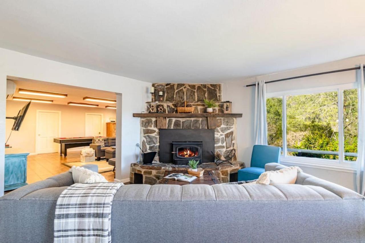 Sierra Vista Lookout Lodge With Creek, Waterfall And Waterholes, Minutes From Bass Lake And Yosemite South Gate North Fork Eksteriør bilde