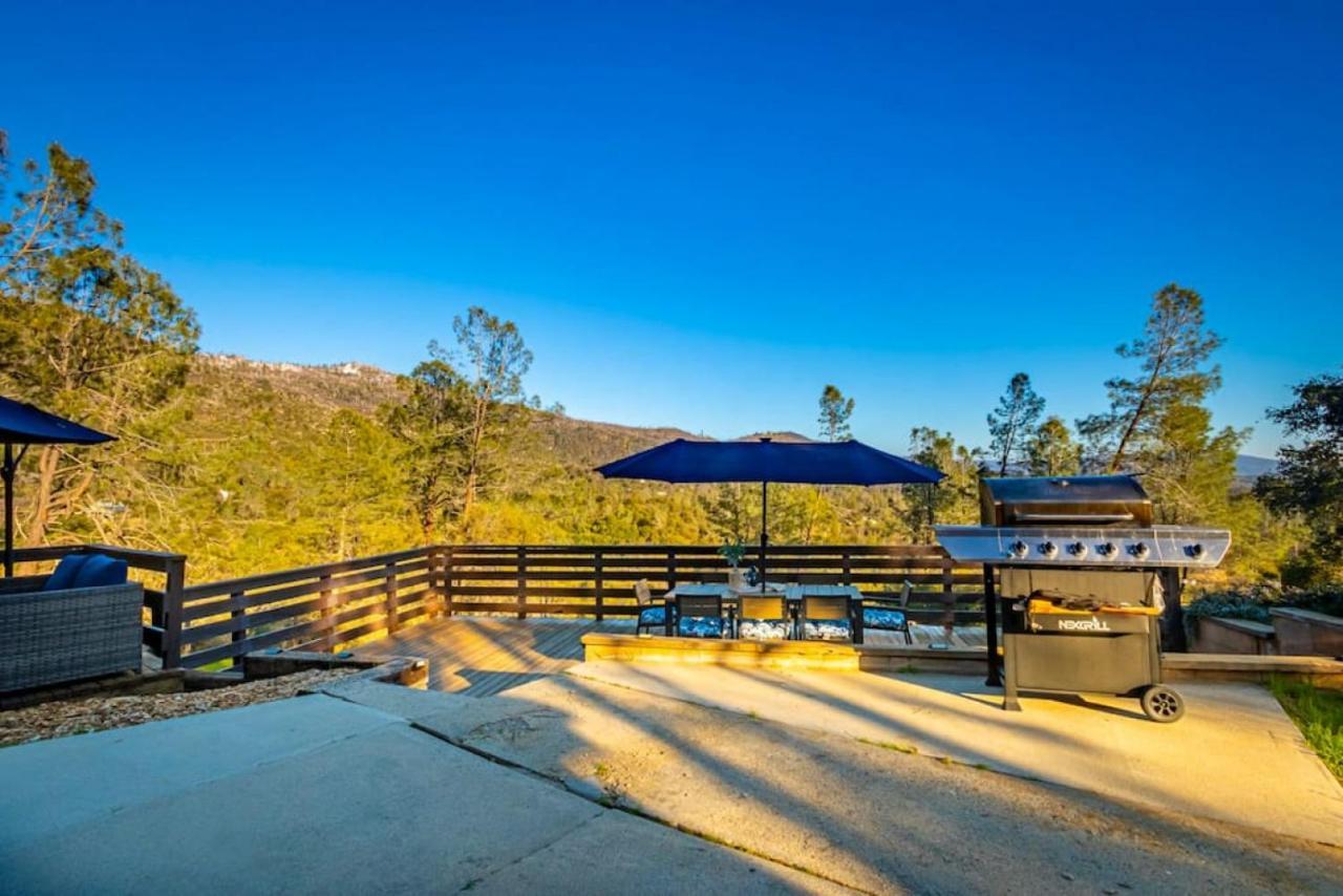 Sierra Vista Lookout Lodge With Creek, Waterfall And Waterholes, Minutes From Bass Lake And Yosemite South Gate North Fork Eksteriør bilde
