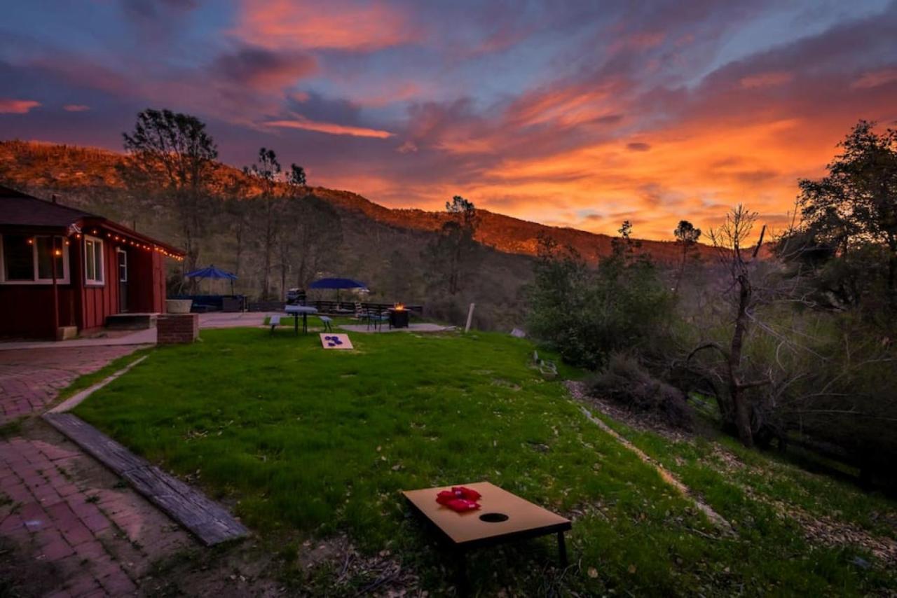 Sierra Vista Lookout Lodge With Creek, Waterfall And Waterholes, Minutes From Bass Lake And Yosemite South Gate North Fork Eksteriør bilde