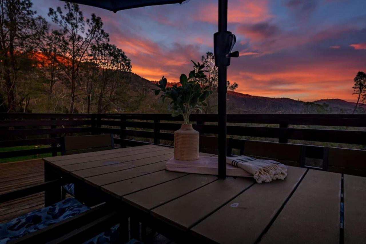 Sierra Vista Lookout Lodge With Creek, Waterfall And Waterholes, Minutes From Bass Lake And Yosemite South Gate North Fork Eksteriør bilde
