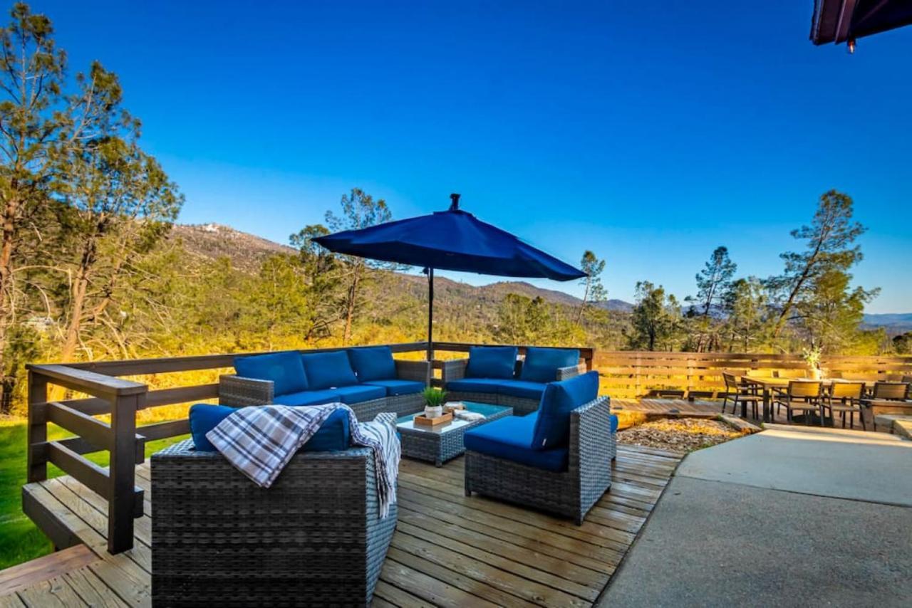 Sierra Vista Lookout Lodge With Creek, Waterfall And Waterholes, Minutes From Bass Lake And Yosemite South Gate North Fork Eksteriør bilde
