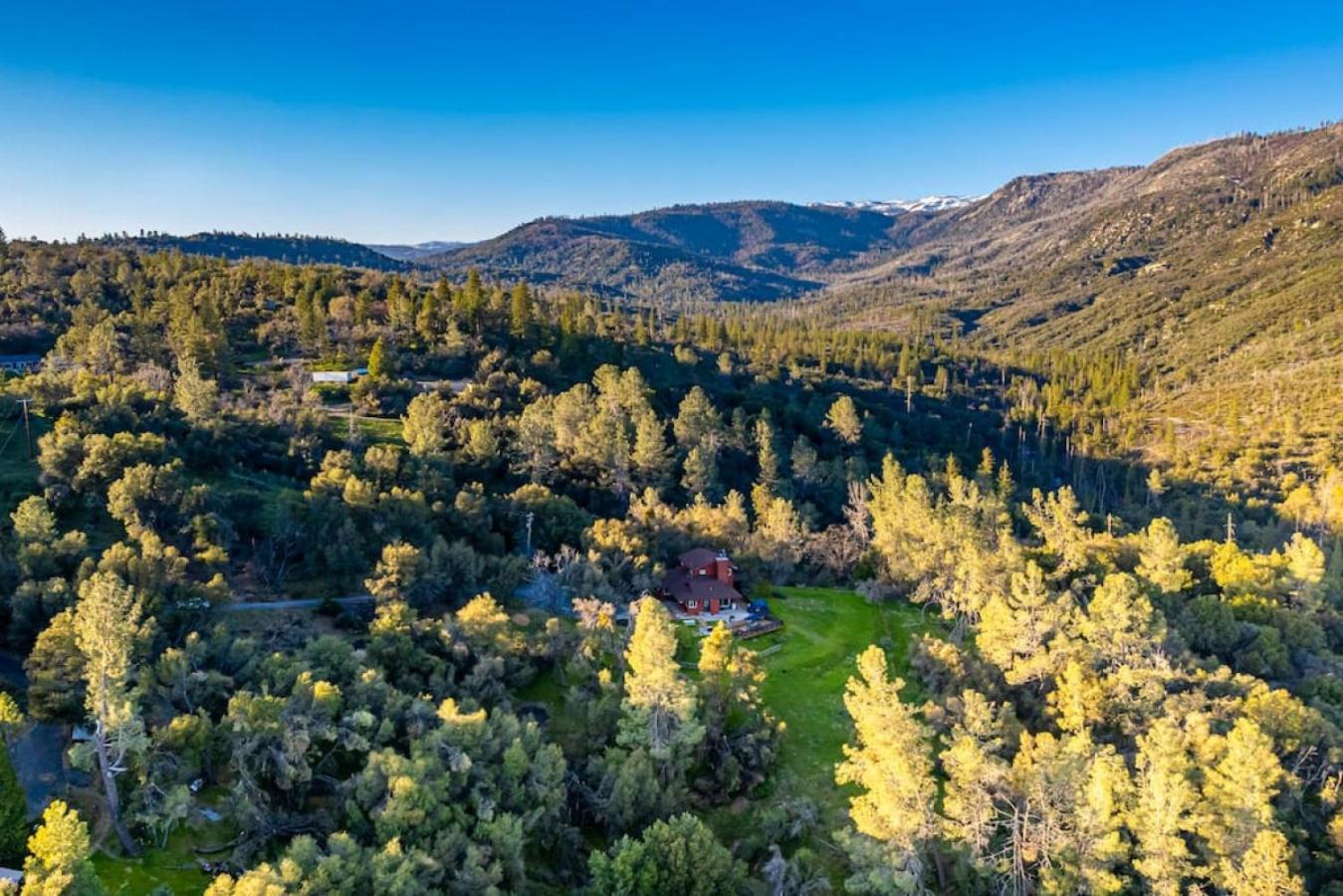 Sierra Vista Lookout Lodge With Creek, Waterfall And Waterholes, Minutes From Bass Lake And Yosemite South Gate North Fork Eksteriør bilde