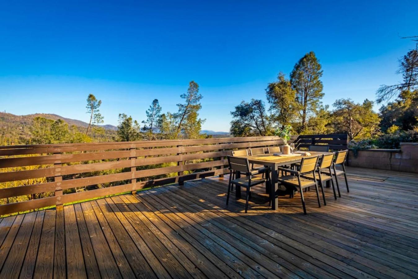 Sierra Vista Lookout Lodge With Creek, Waterfall And Waterholes, Minutes From Bass Lake And Yosemite South Gate North Fork Eksteriør bilde