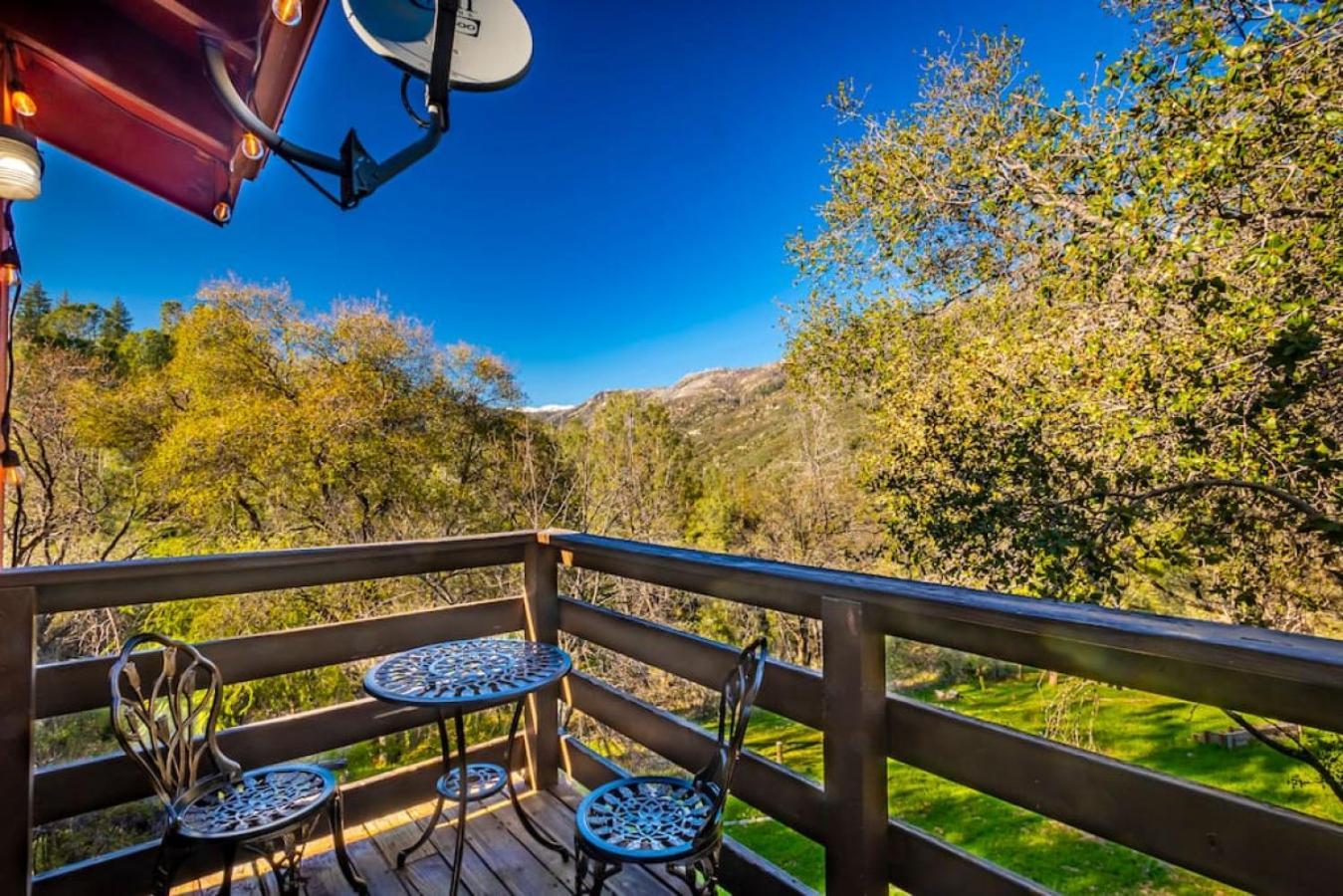 Sierra Vista Lookout Lodge With Creek, Waterfall And Waterholes, Minutes From Bass Lake And Yosemite South Gate North Fork Eksteriør bilde